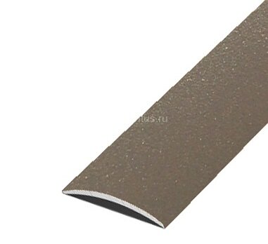 Заказать Порог алюминиевый крашенный порошковой эмалью А30 КР Люкс шампань люкс 2,7 м 