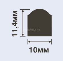 Заказать Молдинг 12х10 мм Hiwood D10 белый полистирол 2 м Заказать Молдинг 12х10 мм Hiwood D10 белый полистирол 2 м