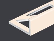 Алюминиевый L-профиль 12 мм PV03-25 слоновая кость Ral 1013 2,7 м Алюминиевый L-профиль 12 мм PV03-25 слоновая кость Ral 1013 2,7 м