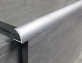 С-профиль алюминиевый 12 мм Effector A 5312.01 серебро 2,5 м