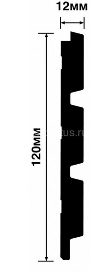 Заказать Стеновая панель 120х12 мм Hiwood LV124 BR490 под дерево 2,7м Заказать Стеновая панель 120х12 мм Hiwood LV124 BR490 под дерево 2,7м