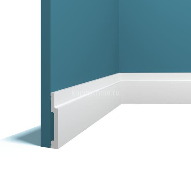 Заказать Напольный плинтус 12х80 мм Перфект Плюс P116 белый 2 м Заказать Напольный плинтус 12х80 мм Перфект Плюс P116 белый 2 м