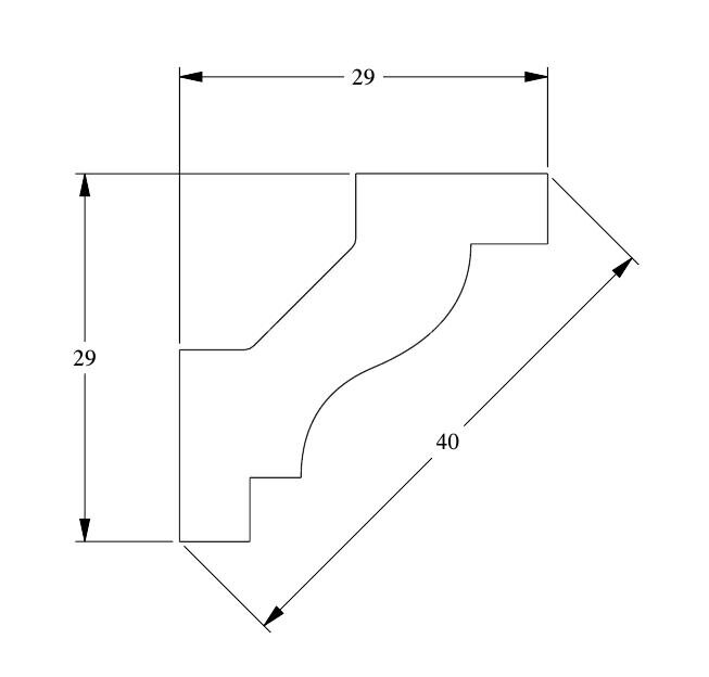 Заказать Карниз гибкий Orac Decor Purotouch Flex C230F 2 м 
