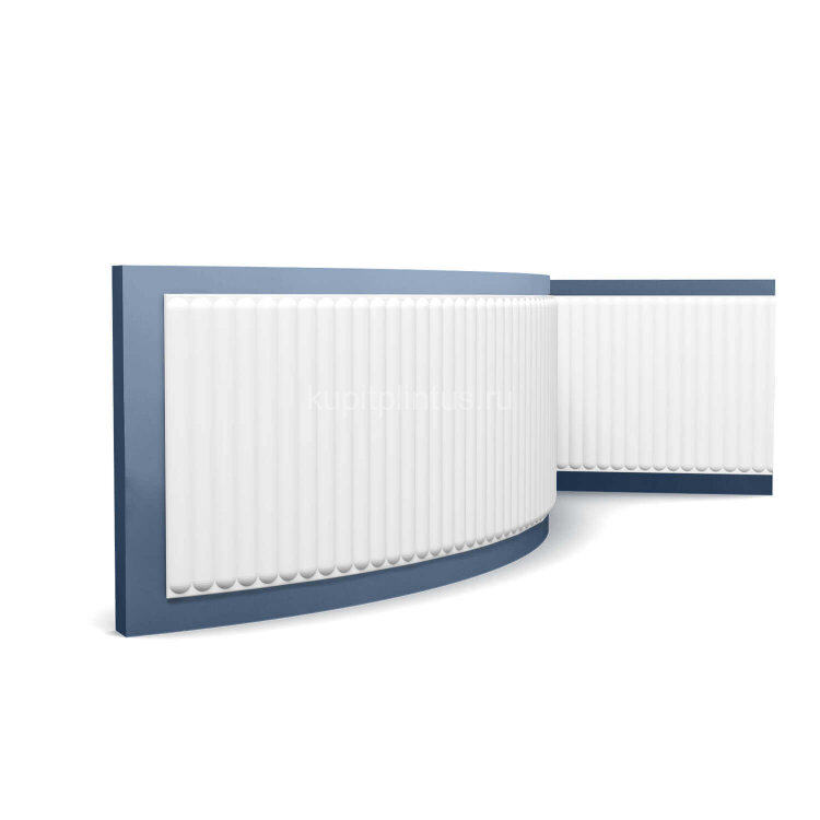 Заказать Декоративная панель гибкая Orac Decor 3D W214F белый полиуретан 200x40x1.5 см Заказать Декоративная панель гибкая Orac Decor 3D W214F белый полиуретан 200x40x1.5 см