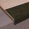 Заказать Порог угловой алюминиевый Д16 КД Венге (декорированный) 2,7 м 