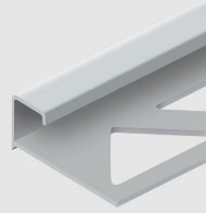 Алюминиевый профиль окантовочный П-образный 10 мм PV54-00 натуральный 2,7 м Алюминиевый профиль окантовочный П-образный 10 мм PV54-00 натуральный 2,7 м