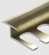 Алюминиевый профиль Т-образный гибкий 16 мм PV42-13 песок блестящий 2,7 м