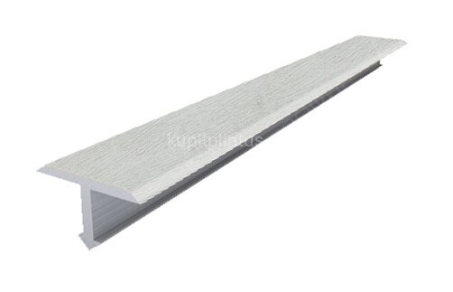 Заказать Алюминиевый Т-профиль 33 мм MP 84 24-Серый палисандр 2,7 м 