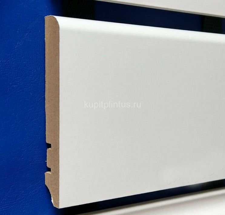 Заказать Плинтус МДФ белый 100 Hannahholz KW 100402 2,4 м Заказать Плинтус МДФ белый 100 Hannahholz KW 100402 2,4 м