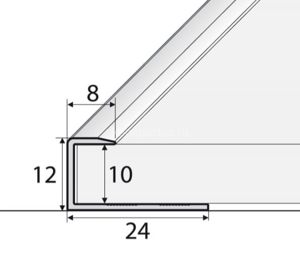 Заказать Гибкий П-образный профиль окантовочный 10 мм Effector S 93 0944 Мербау 2,5 м Заказать Гибкий П-образный профиль окантовочный 10 мм Effector S 93 0944 Мербау 2,5 м
