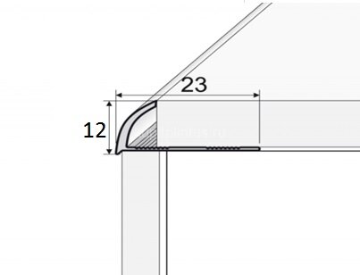 Заказать С-профиль алюминиевый 12 мм Effector A 5312.00 золото 2,5 м Заказать С-профиль алюминиевый 12 мм Effector A 5312.00 золото 2,5 м