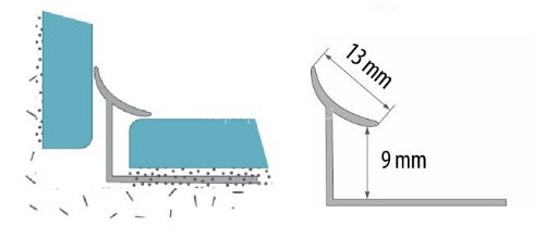 Заказать Профиль ПВХ для плитки Cezar внутренний 9 мм 125 Светло-бежевый 2,5 м Заказать Профиль ПВХ для плитки Cezar внутренний 9 мм 125 Светло-бежевый 2,5 м