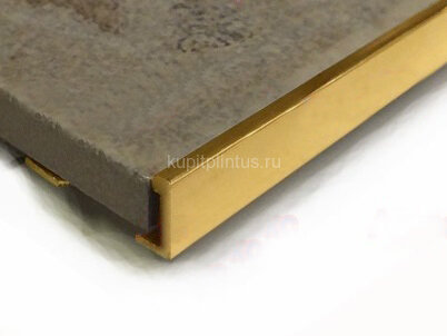 Заказать Профиль L-образный латунь 10 мм Progress PTOL 10 Полированная латунь 2,7 м 