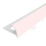 Профиль внешний ПВХ для плитки Cezar 9 мм 121 Светло-розовый 2,5 м