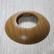 Розетка для труб Cezar D18 мм 68 Дуб темный (2 шт.) Розетка для труб Cezar D18 мм 68 Дуб темный (2 шт.)