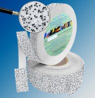 Противоскользящая абразивная лента AntiSlip 60 grit 25 мм черно-белый мрамор 18,3 м Противоскользящая абразивная лента AntiSlip 60 grit 25 мм черно-белый мрамор 18,3 м