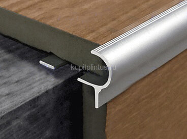 Заказать Профиль для ступеней F-образный (PSP) алюминий PV50-02 серебро матовое 2,7 м Заказать Профиль для ступеней F-образный (PSP) алюминий PV50-02 серебро матовое 2,7 м