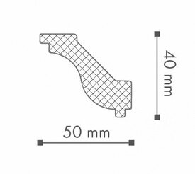Заказать Карниз NMC Nomastyl H 40х50 2 м 