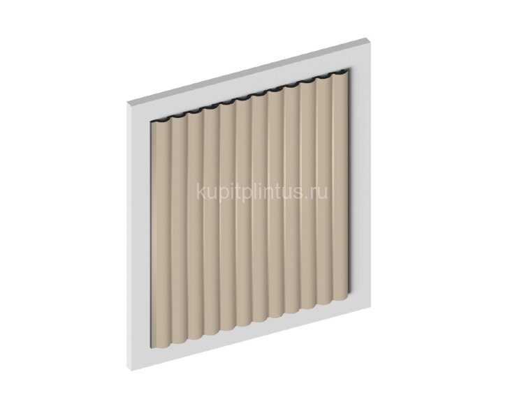 Заказать Стеновая панель 12х120 мм HiWood LV140 BR432 бежевая 2,7 м 