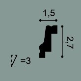 Заказать Карниз Orac Decor Durofoam CB530N 2 м 