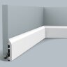 Заказать Плинтус с кабель-каналом Orac Decor Duropolymer SX172 2 м Заказать Плинтус с кабель-каналом Orac Decor Duropolymer SX172 2 м