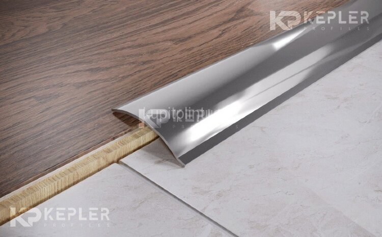 Заказать Стальной порог разноуровневый 45 мм FAP 4 P полированная сталь 2,7 м Заказать Стальной порог разноуровневый 45 мм FAP 4 P полированная сталь 2,7 м