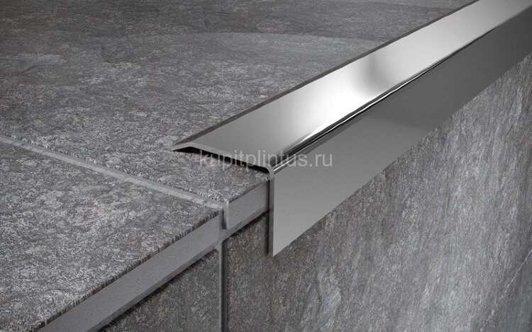 Заказать Стальной порог угловой 25x17 мм FC 17 P полированная сталь 2,7 м Заказать Стальной порог угловой 25x17 мм FC 17 P полированная сталь 2,7 м