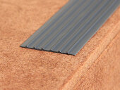 Резиновый профиль лента противоскользящий Евроступень Н-47 серый 9 м Резиновый профиль лента противоскользящий Евроступень Н-47 серый 9 м