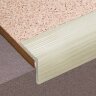 Заказать Угловой порог из декорированного алюминия Д19 КД Дуб жемчужный 2,7 м 