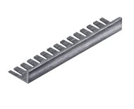 Профиль L-образный алюминиевый гибкий 12.5 мм NEEXY PV06-45 BBS-D серебро блестящее браш 2.7 м Профиль L-образный алюминиевый гибкий 12.5 мм NEEXY PV06-45 BBS-D серебро блестящее браш 2.7 м