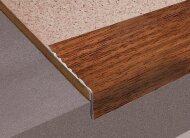 Порог угловой алюминиевый Д16 КД Дуб темный (декорированный) 2,7 м Порог угловой алюминиевый Д16 КД Дуб темный (декорированный) 2,7 м