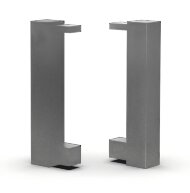 Заглушки для плинтуса с кабель-каналом 40 мм Мега-Трейд 9144з без покрытия Заглушки для плинтуса с кабель-каналом 40 мм Мега-Трейд 9144з без покрытия