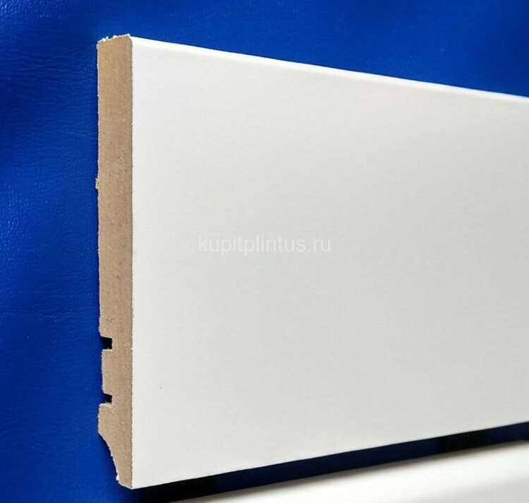 Заказать Плинтус МДФ белый 100 Hannahholz KW 100401 2,4 м Заказать Плинтус МДФ белый 100 Hannahholz KW 100401 2,4 м