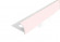 Заказать Профиль внешний ПВХ для плитки Cezar 8 мм 121 Светло-розовый 2,5 м 