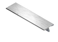 Профиль Т-образный из нержавеющей стали SТO015-20W-8Н SGB Серебро глянец браш 2,7 м Профиль Т-образный из нержавеющей стали SТO015-20W-8Н SGB Серебро глянец браш 2,7 м