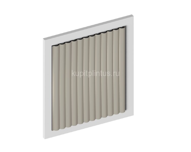 Заказать Стеновая панель 12х120 мм HiWood LV140 BR487 бежевая 2,7 м 