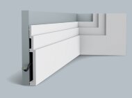 Плинтус с кабель-каналом Orac Decor Duropolymer SX181 2 м