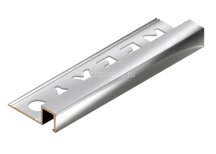 Заказать Профиль для плитки П-образный закладной латунный 10х10 мм NEEXY PVL31-02 CHR хром 2.7м Заказать Профиль для плитки П-образный закладной латунный 10х10 мм NEEXY PVL31-02 CHR хром 2.7м