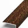 Заказать Порог угловой из алюминия Д1 КР Медный антик (порошковая эмаль) 2,7 м 