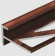 Заказать Профиль F-образный алюминиевый 10 мм PV53-11 коричневый блестящий 2,7 м 