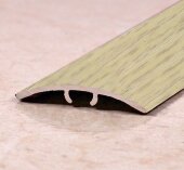 Порог одноуровневый алюминиевый ПО-31 202 Дуб беленый 2,7 м Порог одноуровневый алюминиевый ПО-31 202 Дуб беленый 2,7 м