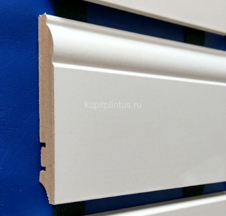 Заказать Плинтус МДФ белый 100 Hannahholz KW 100305 2,4 м Заказать Плинтус МДФ белый 100 Hannahholz KW 100305 2,4 м