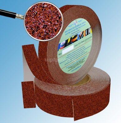 Заказать Противоскользящая абразивная лента AntiSlip 60 grit 25 мм черно-коричневый мрамор 18,3 м Заказать Противоскользящая абразивная лента AntiSlip 60 grit 25 мм черно-коричневый мрамор 18,3 м