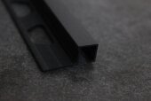Алюминиевый П-профиль закладной ПО-П12х12 Черный матовый 2,7 м Алюминиевый П-профиль закладной ПО-П12х12 Черный матовый 2,7 м
