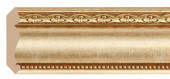 Потолочный карниз Decomaster 146-933 Матовое золото 63х63х2400 мм