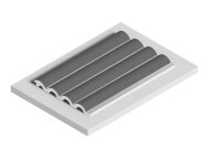 Стеновая панель 12х120 мм HiWood LV140 GR17 серая 2,7 м Стеновая панель 12х120 мм HiWood LV140 GR17 серая 2,7 м