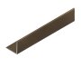 Уголок алюминиевый 25х25 мм NEEXY PV64-48 MBR-D темная бронза матовая 2.7 м Уголок алюминиевый 25х25 мм NEEXY PV64-48 MBR-D темная бронза матовая 2.7 м
