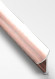 Заказать Профиль алюминиевый для плитки внутренний 10 мм Gunsen PV30-15 розовый блестящий 2,7 м 