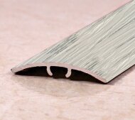 Порог одноуровневый алюминиевый ПО-31 201 Северная береза 2,7 м Порог одноуровневый алюминиевый ПО-31 201 Северная береза 2,7 м