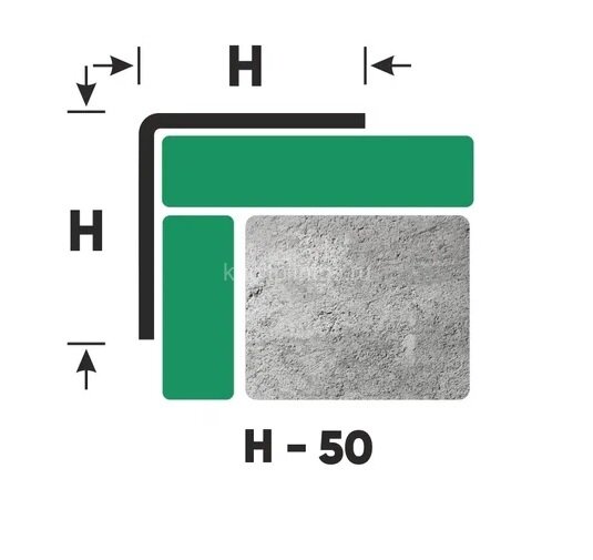Заказать Уголок из нержавейки 50х50 FL 50 S сатинированная сталь 3 м 